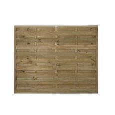 5013053167281 1 1.8m x 1.5m Pressure Treated Decorative Europa Plain Fence Panel Pack of 5.jpg